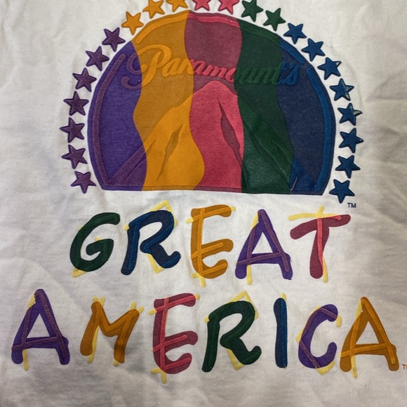 Vintage Paramont great America 1994 T-shirt - Picture 3 of 6
